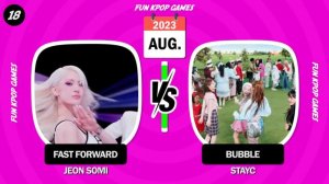 SAME MONTH & YEAR: SAVE ONE DROP ONE KPOP SONGS - FUN KPOP GAMES 2024