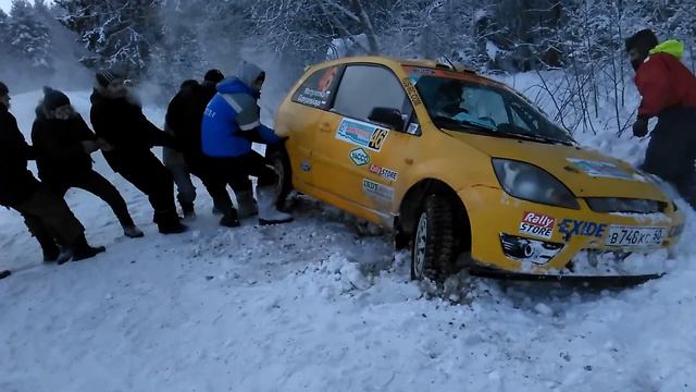 убрался на ралли Карелия 2016