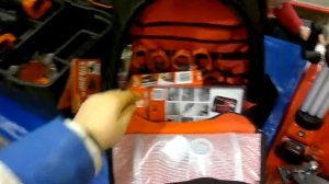 Milwaukee job bag. Рабочий рюкзак Милуоки. Arbets ryggsäck Milwaukee