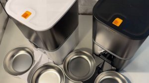 Авто кормушка для кошки на две миски. WiFi управление и ручное управление