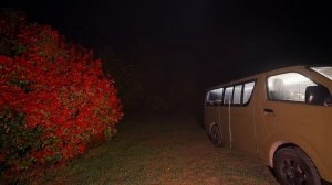 [CAR CAMPING] Camping in the nature of heavy rain | Relax | Home tent | VanLife | ASMR | 24