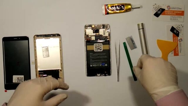 Xiaomi Redmi Note 4x - замена нижней платы смотреть онлайн