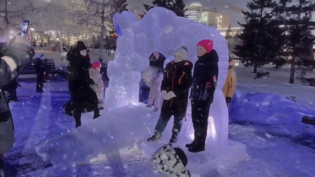 Открытие городской ёлки в парке УГМК г.Верхняя Пышма