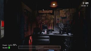 Прохождение Five nights at Freddy`s. 1-3 ночи.