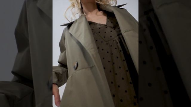 Плащ женский HOOPS. Артикул 31903 - хаки смотреть онлайн