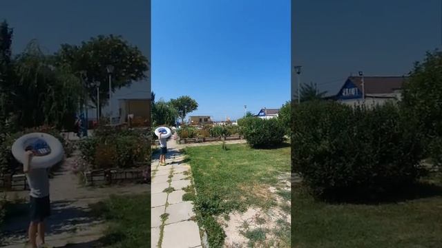 станица Должанская  в Ейском районе Краснодарского края. Азовское море