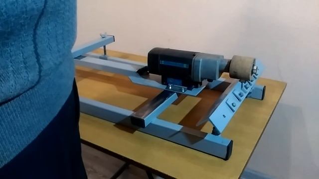 Самодельный заточной станок для прямых ножей смотреть онлайн