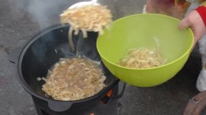 ДЕД МОРОЗ ГОТОВИТ ХОХОП ИЗ ГУСЯ в КАЗАНЕ | ЖАРЕНЫЙ ГУСЬ НА НОВЫЙ ГОД 2021 | Армянская кухня