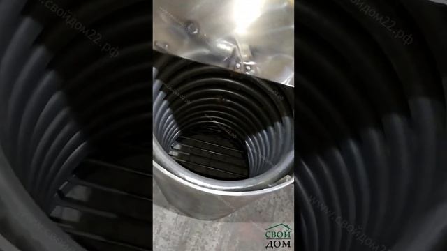 Нагреватель для бассейна на дровах для дачи. Теплый бассейн. Водонагреватель