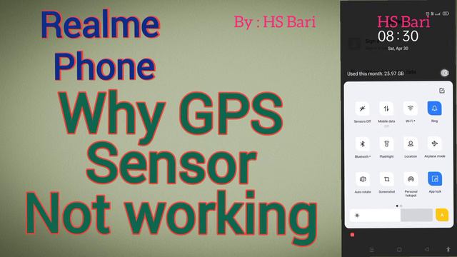 why GPS Sensor not working in Realme mobile phone смотреть онлайн