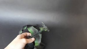 Фигурка дракон из полимерной глины. LisaArtStreet. Лепка из полимерной глины. Виверна. Handmade.