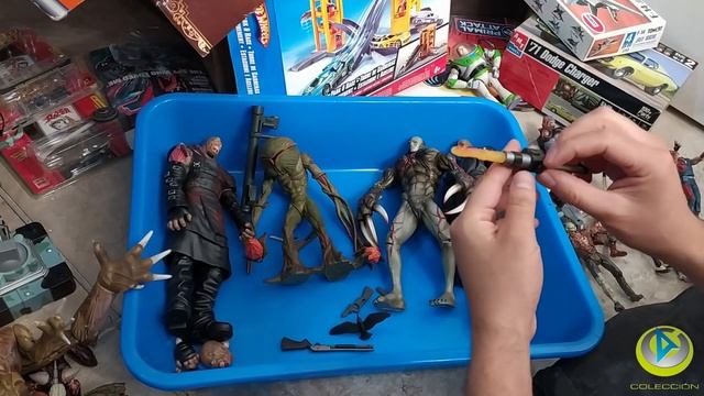 Resident Evil Coleccion Toy Biz Moby dick toys Nemesis Jill Valentine смотреть онлайн