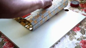 Декорирование дверки полки