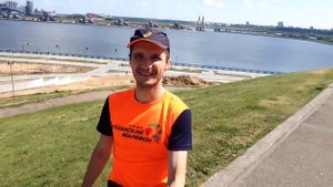 Я бегаю по Набережной Казанки, НКЦ Казань