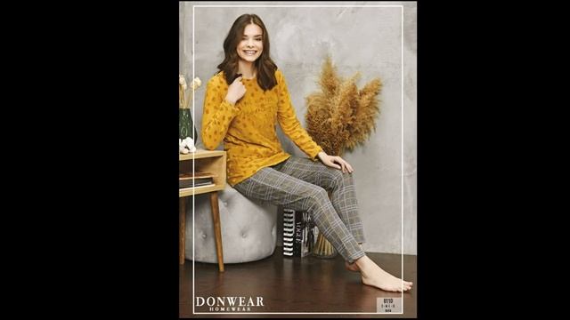 DONWEAR HOMEWEAR COLLECTION Пижамы оптом из Турции. https://tekstily.com/ смотреть онлайн