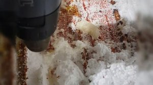 Удалить пенопласт
