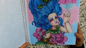 Все раскрашенные страницы за несколько месяцев/ Раскраски антистресс