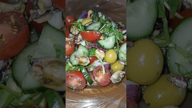 салат из ресторана #еда #готовим дома