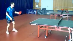 топ-спин по подрезки шипами, видео-урок от Алана Заикина( мастер спорта Алан Заикин)