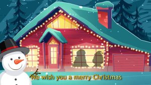 We Wish You a Merry Christmas with Lyrics | Christmas Songs for Kids by Baby Koora