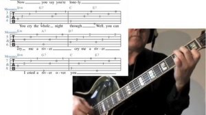 Cry me a River Guitar Lesson Introduction