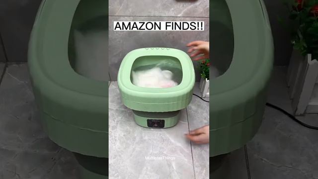 Mini Portable Washing Machine #amazon #amazonfinds #machine #cleaning #clean #tiktokmademebuyit