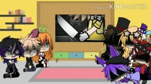 Fnaf 1 and Afton Family react to | Memes | Control | Lovely |