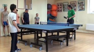 Настольный теннис.Игра Король 2.Виктор Толкачёв