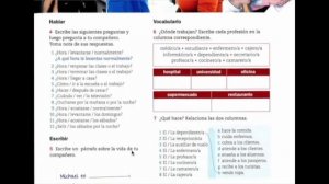 Уроки испанского № 3.4. Испанский язык на ходу.Уровень А1А2. Кто кем является и чем занимается.