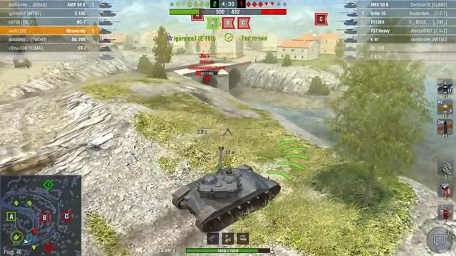 WoT Blitz WTF??? Мушкетер танкует ??? смотреть онлайн