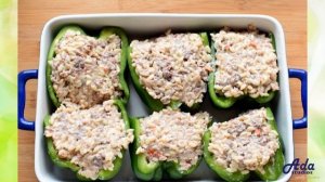 ★ИЗ КУХНИ ПРЕЗИДЕНТА-★ ФАРШИРОВАННЫЕ СЛАДКИЕ ПЕРЦЫ С ИТАЛЬЯНСКОЙ ПАСТОЙ ОРЗО ★