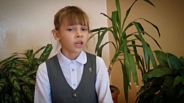 Стихотворение "Осенний сад" (автор неизвестен)/ Читает ученица 3 "а" класса Бокарева Мария