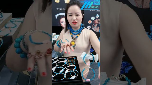 GN-20240918-06 DIY Jewelry Making and Beadwork Design Turquoise Irregular jewelry for Gift