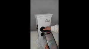 Замок со сканером отпечатка пальцев, паролем и обычным ключом с АлиЭкспресс