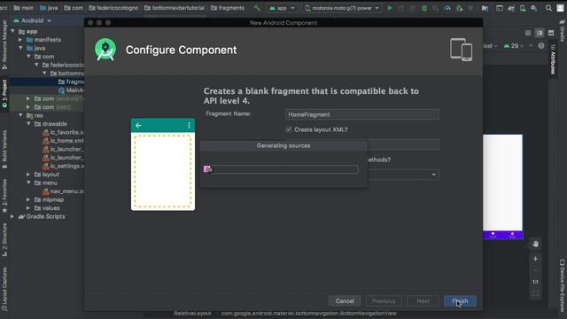 How to create a Bottom Navigation Bar in Android Studio (Kotlin 2020) смотреть онлайн