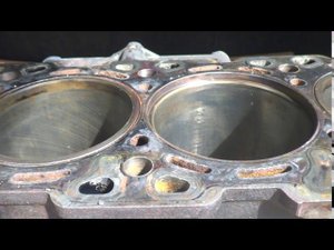 VW LT35 2.8L как лопаются гильзы с верхним буртом