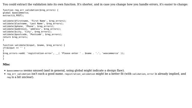 Code Review: Simple PHP Validation Routine (4 Solutions!!) смотреть онлайн