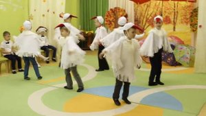 Танец журавлей на Празднике Осени