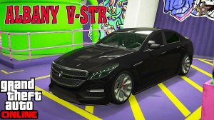 GTA ONLINE DLC ОГРАБЛЕНИЕ КАЗИНО - ALBANY V-STR (ТЮНИНГ И ОБЗОР)