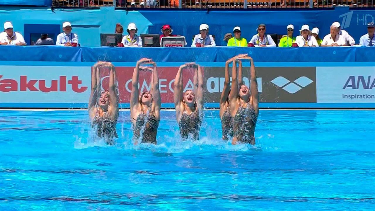 Российские синхронистки на чемпионате мира по водным видам спорта завоевали золото