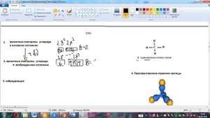 В помощь школьнику : гибридизация и пространственное строение молекул