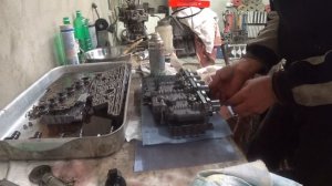 Сборка гидроблока акпп V4A51 - V5A51