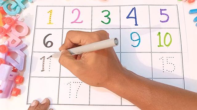 123 Numbers | 1234 Number Names | 1 To 20 Numbers Song | 12345 learning for kids | Counting Numbers
