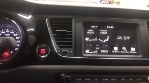 KiA Carnival 2020г установка Webasto + автозапуск Pandora DXL  4710