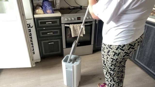 Новая швабра с Wildberries.Давно мечтала о ней?Если бы не Саша ?пиши пропало !!Спасибо за донаты? смотреть онлайн
