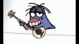 Это нужно видеть. Птичка поет на гитаре