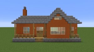 Майнкрафт - Как построить загородный дом 3. Minecraft