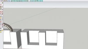 Рисуем арки в SketchUp
