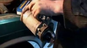 166 замена стартера на жигулях классика