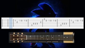 Sonic The Hedgehog - Green Hill Zone - Guitar tutorial (TAB)